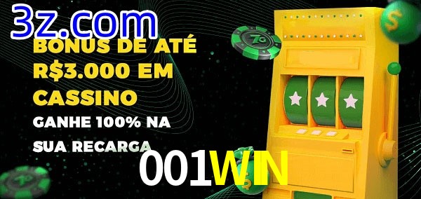 001WIN melhor bônus de depósito